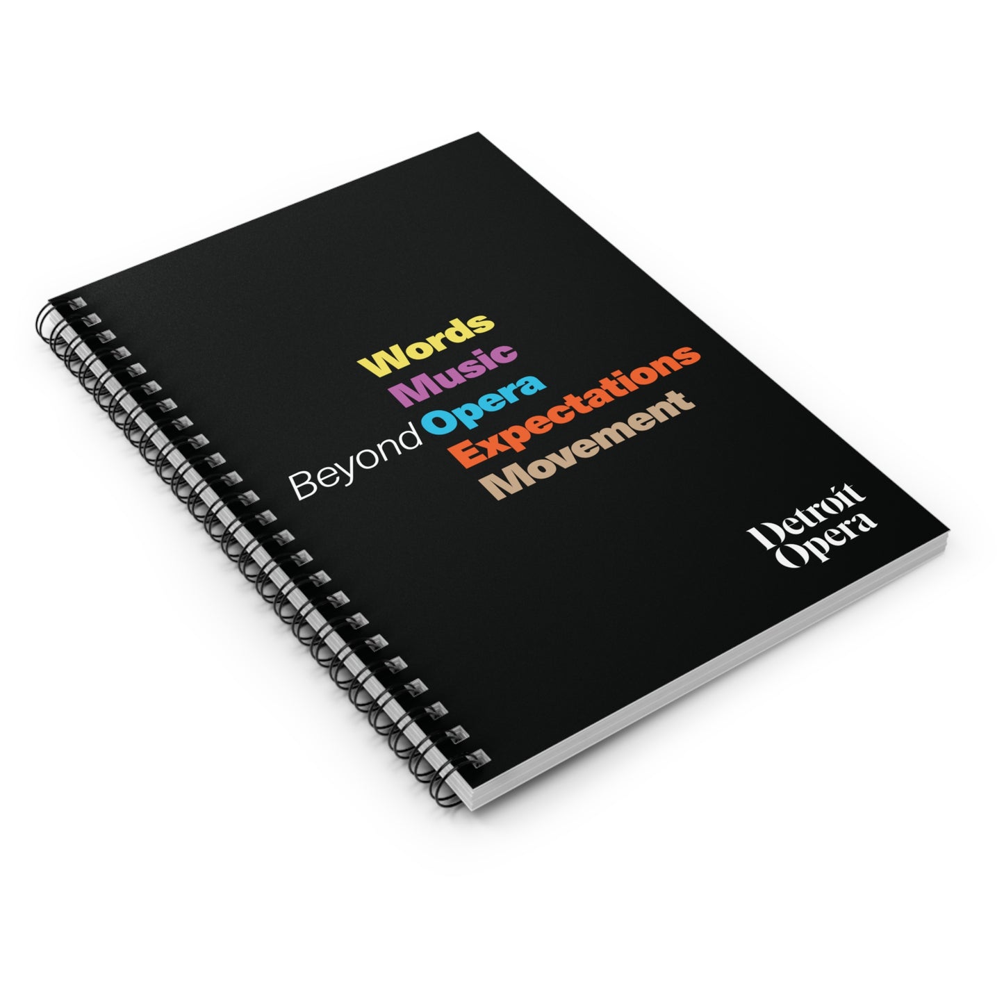 Detroit Opera Beyond Spiral Notebook