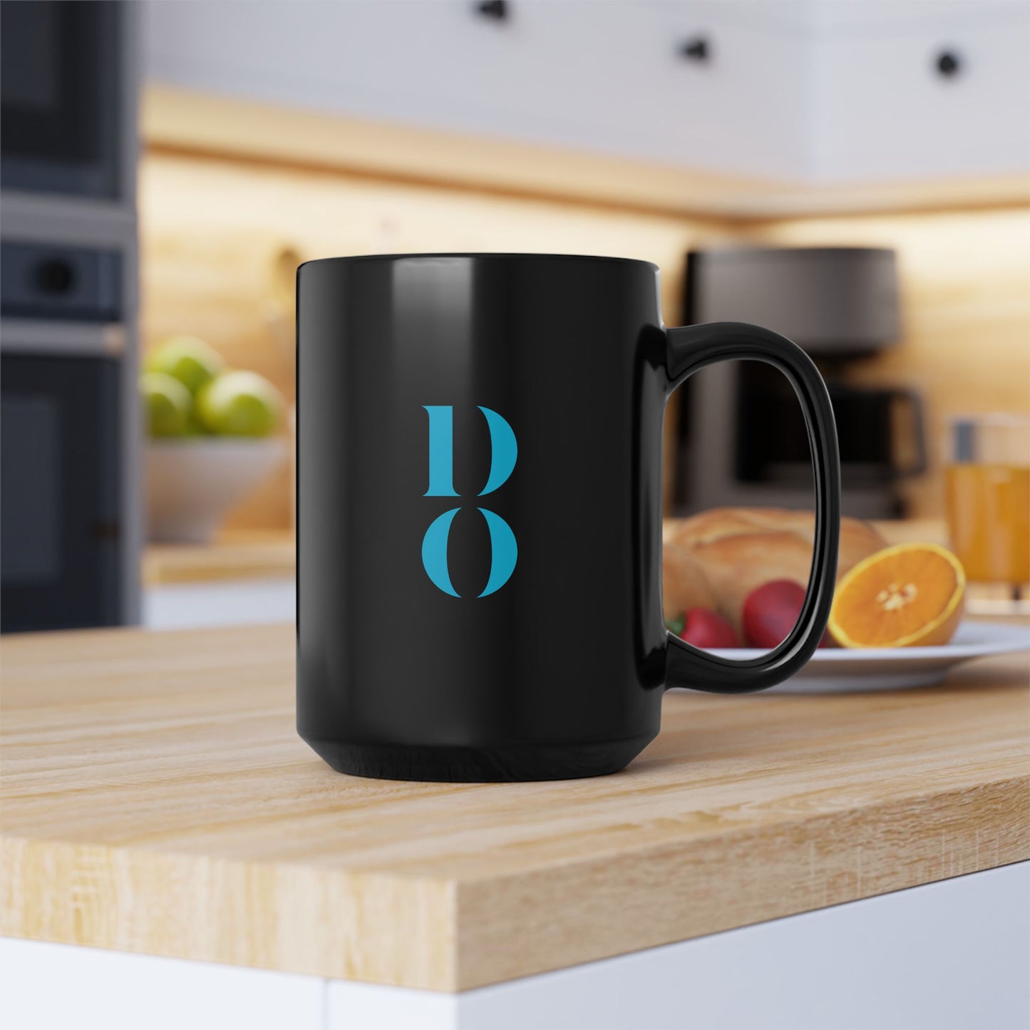 Detroit Vibes Black Coffee Mug - 15oz
