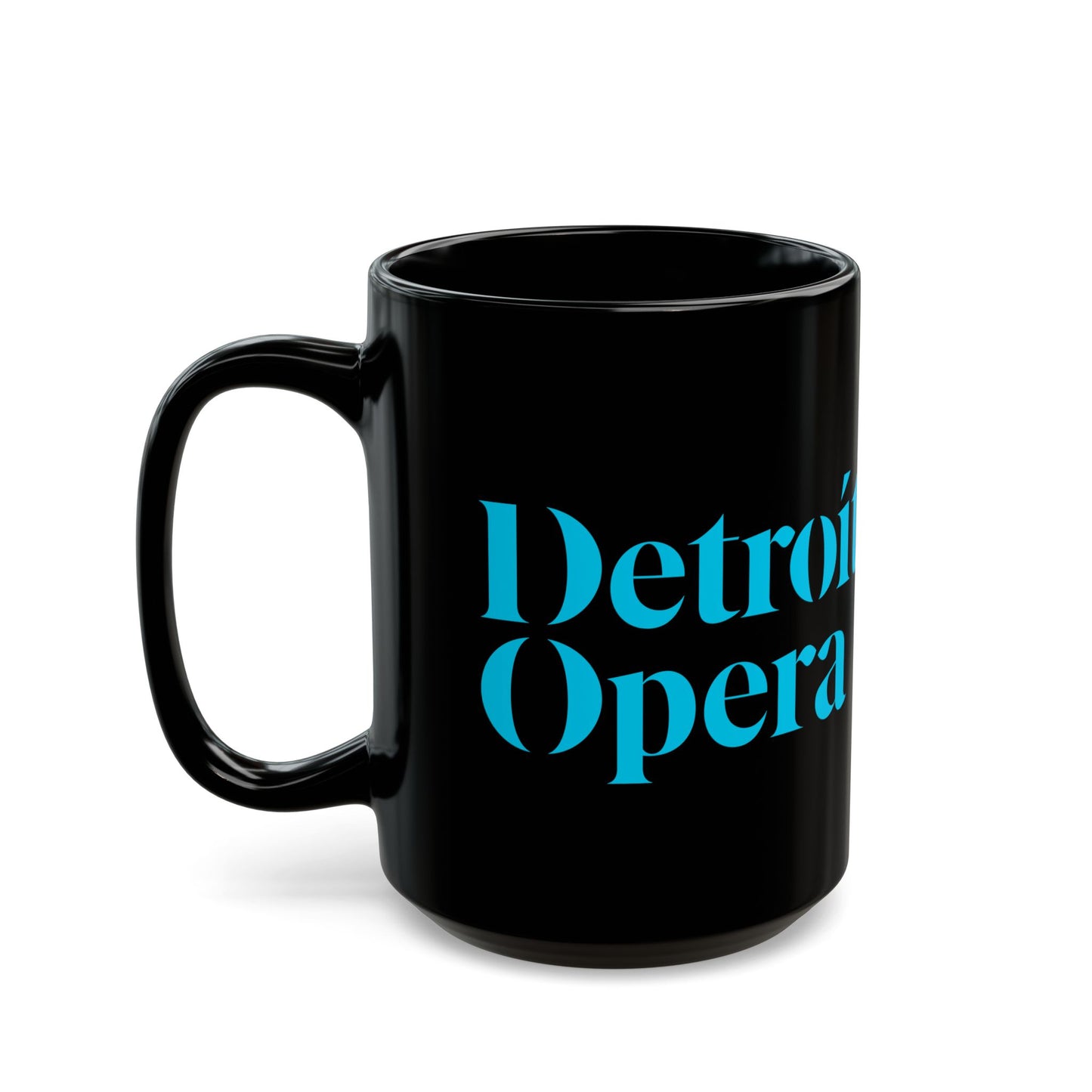 Detroit Vibes Black Coffee Mug - 15oz